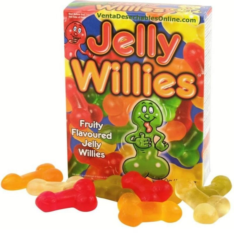 SPENCER  FLEETWOOD - CHEWABLE CANDY IN THE SHAPE OF PENIS